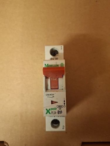 Moeller pls4 single pole mcb - pole,