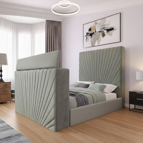 Sunshine upholstered bed - tv,