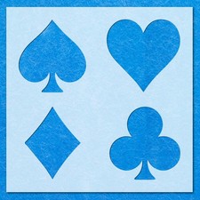 Playing Card Suits Shape