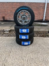 16" AT2 Swamper Satin Grey Alloys+tyres fits VW Transporter T5 T6 *ex-display*