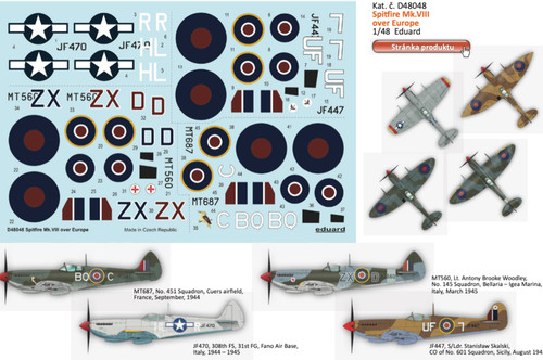 Eduard d48048 supermarine - eduard, 1:48