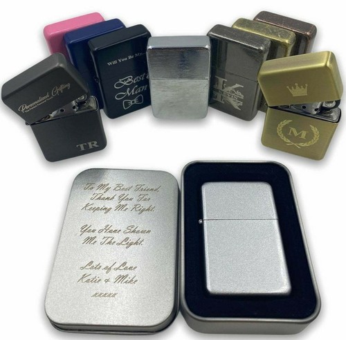 Personalised engraved lighter - personalised,