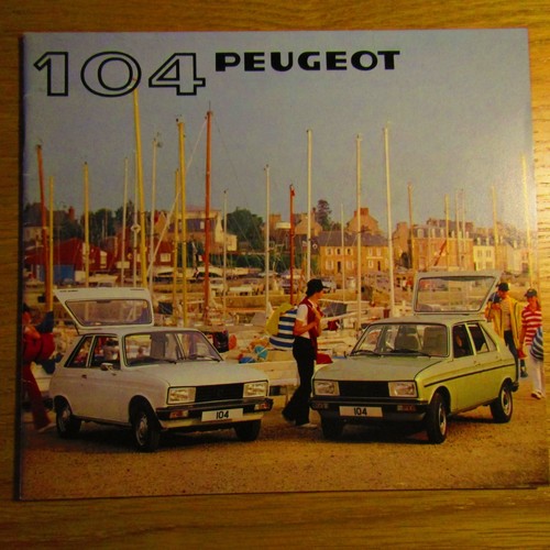 Peugeot 104 s zl - zl, zr