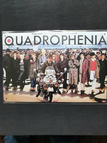 Quadrophenia metal sign plaque - metal,