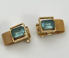 Vintage Cufflinks Gold Tone