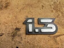 FORD FIESTA MK2, ESCORT MK4, ORION MK2 SECONDHAND 1.3 TAILGATE BADGE