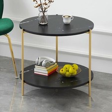 Light Luxury Sofa Coffee Table Small Table Modern for Office Home Decor Cafe