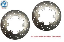 FRONT AND REAR BRAKE DISC KIT