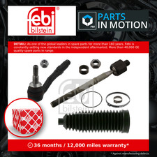 Steering Rod Assembly fits BMW 750 E65 4.8 05 to 08 N62B48B 32106774360 Febi New