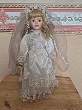 16" Vintage Porcelain Bride