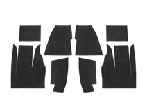 JAGUAR E-TYPE S1 UNDERFELT SOUNDPROOFING KIT. 1961-68.