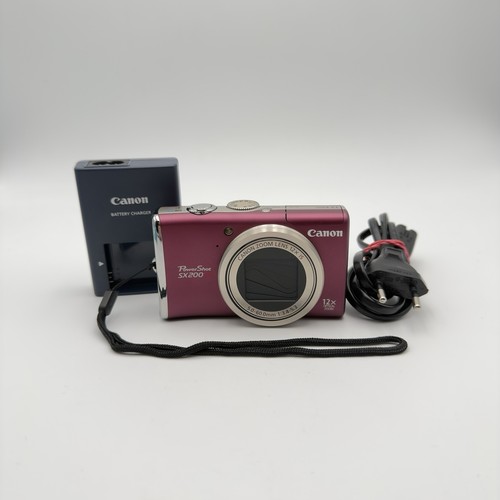 Canon powershot sx200 pink - powershot,