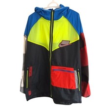 Nike 'Meekz' Wildrun Running Windbreaker Patchwork Jacket Men’s Size XL
