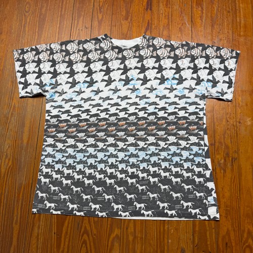 Vintage escher shirt mens - vintage,