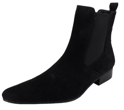 Ikon original black real suede - original,