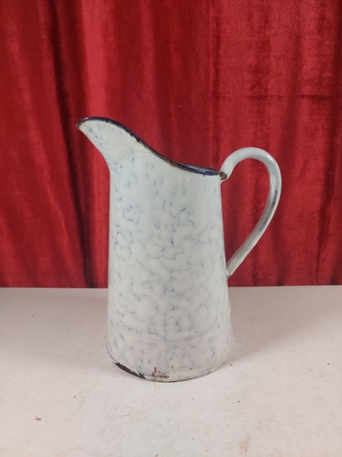 Vintage french marbled enamel - vintage,