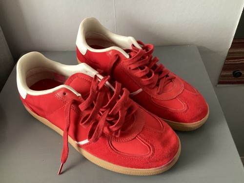 Zara red trainers - zara, brand