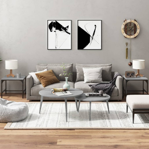 Coffee table grey sonoma - coffee,