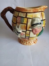 Oliver Twist Character Toby Jug Pitcher Lancaster Sandland Ware Hanley England
