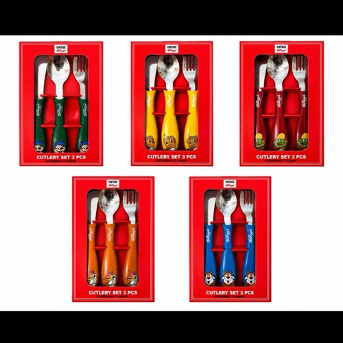 Kellogg vintage 5x3pc sets - kellogg's,