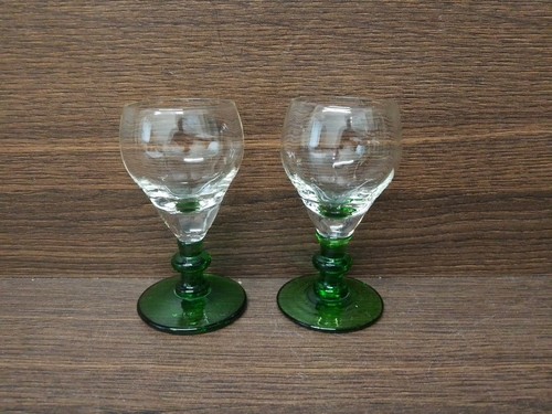 Two liqueur glasses - liqueur,