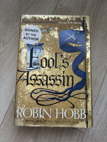 Signed robin hobb - robin, ‘fool’s
