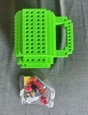 Collectable Plastic Mug - Lego Build-On Brick Mug - Red Colour - No Lego Bricks