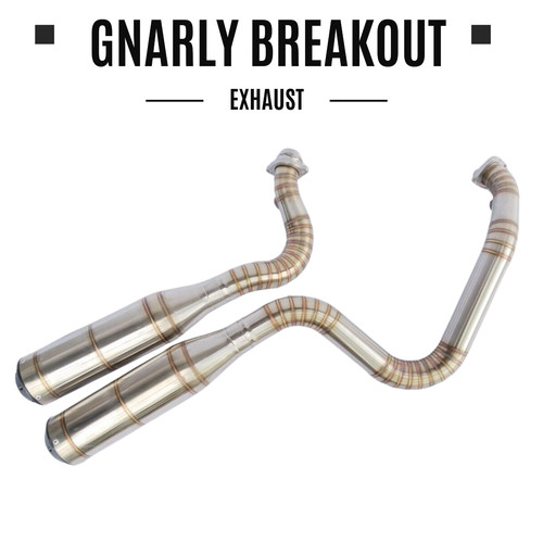 Into stainless exhaust - 2-into-2,