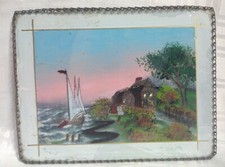 Sailboat wooden beach house - beach, w/