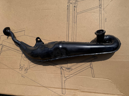 Honda ns400 bottom exhaust - ns400, can