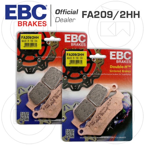 Front brake pads ebc fa209 - brake,