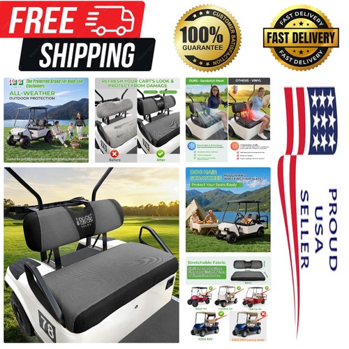 Durable golf cart seat covers - cart,