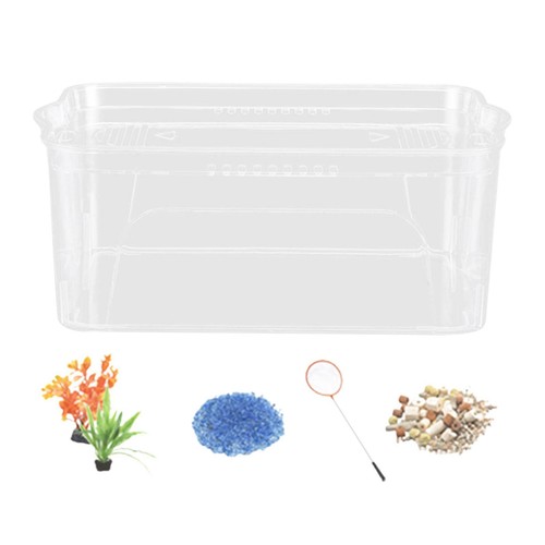 Fish tank with - tank, lid
