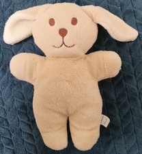 Mothercare Vintage Puppy Dog Soft Toy  Beige Appx 26cm flat