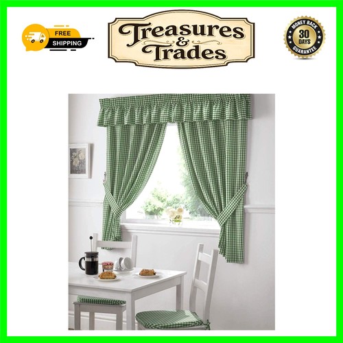 Classic green gingham - x, 48