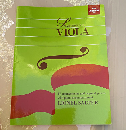 Abrsm starters for viola - abrsm,