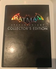 Brady Games Batman Arkham Knight Collectors Edition Guide Book with lithographs