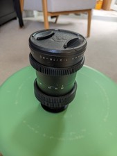 Schneider Variogon 18-90mm f2 vintage cinema zoom lens, cine moded, M43 mount