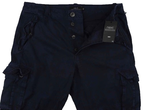 Mens black next cargo - black, trousers