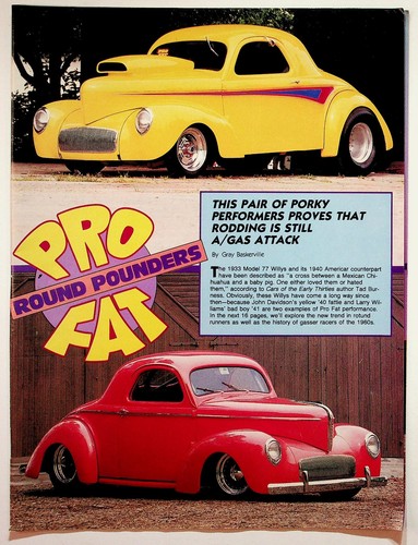 Hot rod magazine - magazine, willys