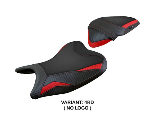 Seat saddle cover - ribera, red