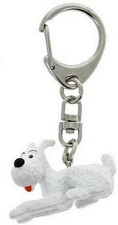 Tintin snowy sat down - down, keyring