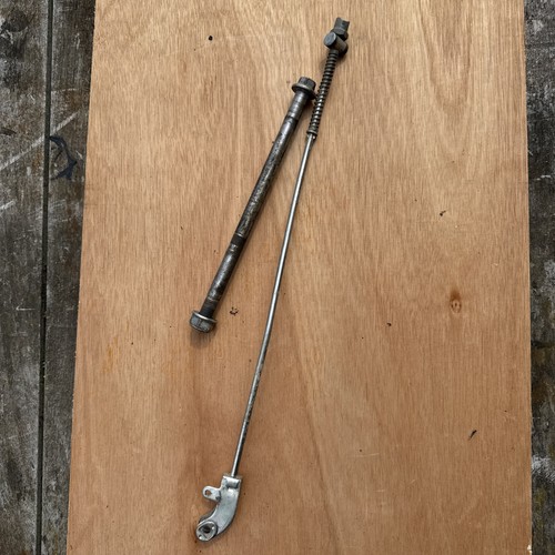 Honda crf125 spindle and brake - crf125,