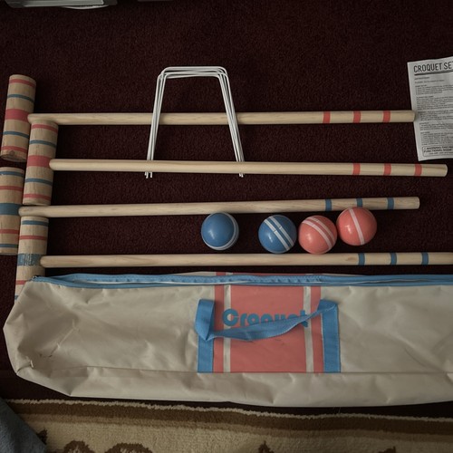 Sport croquet set with - sport,