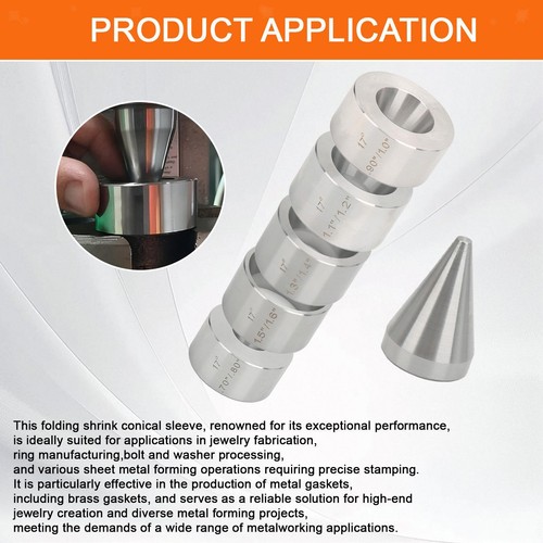 Folding reduction die set - die, coin
