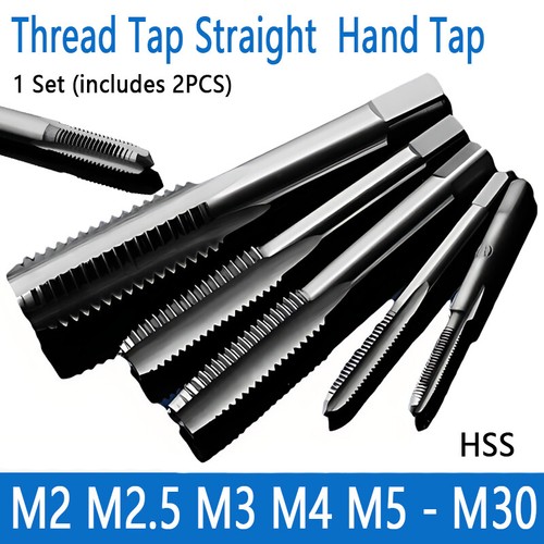 Hand tap sets hss metric - tap,