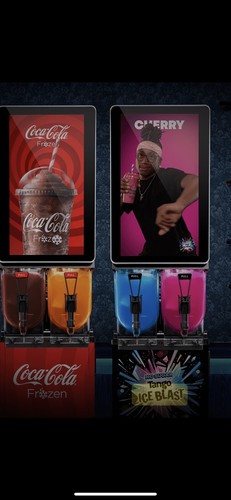 Tango ice blast frozen coke - &,