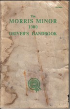 Morris Minor 1000 Original Drivers Handbook Feb 1960 Pub. No. AKD680G