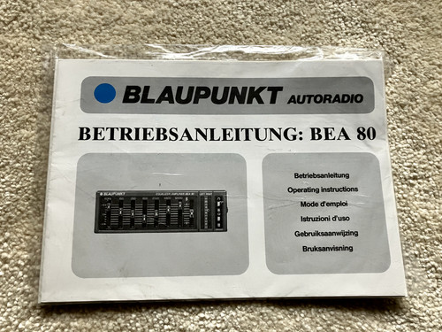 Blaupunkt bea manuals - blaupunkt,