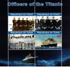 Titanic 2020 MNH stamp sheet (NL196)